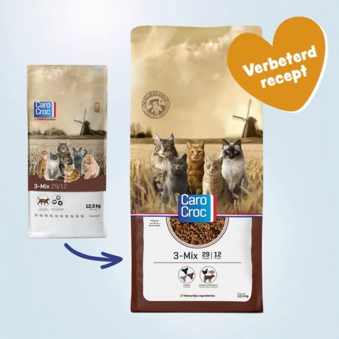 Carocroc 3-Mix - Cat food