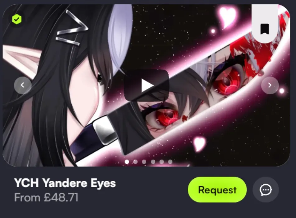 VGen: YCH Yandere Eyes