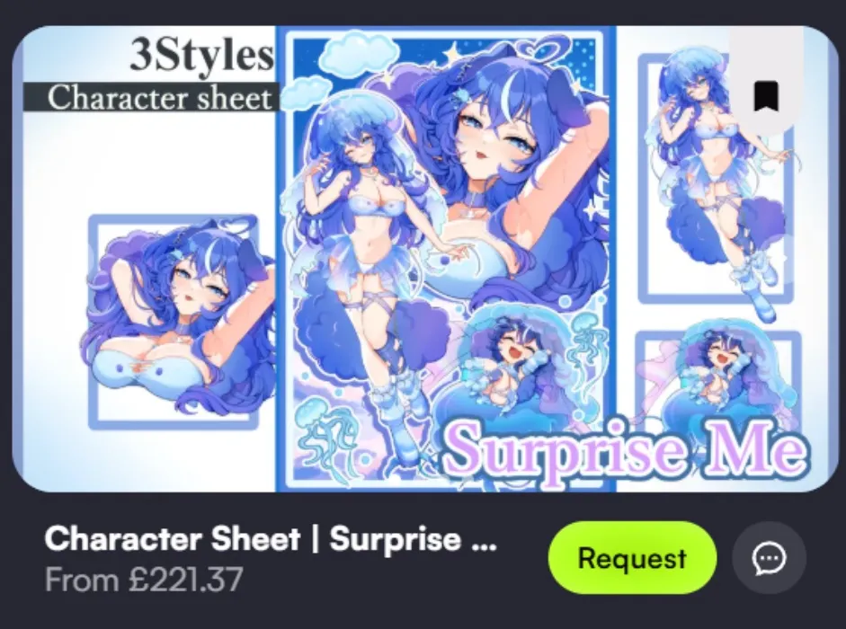 VGen: Character Sheet by @ReiAyaori