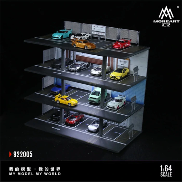 Car Dioramas Parking Lot 1:64