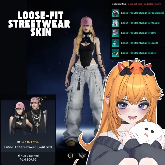 [Aion 2] Skin Loose-Fit Streetwaer