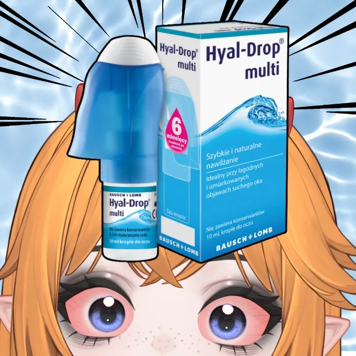 Krople do oczu Hyal-Drop Multi