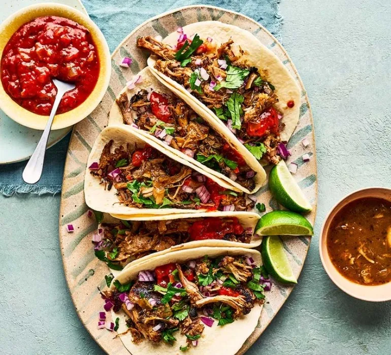 Mexican Food On Stream