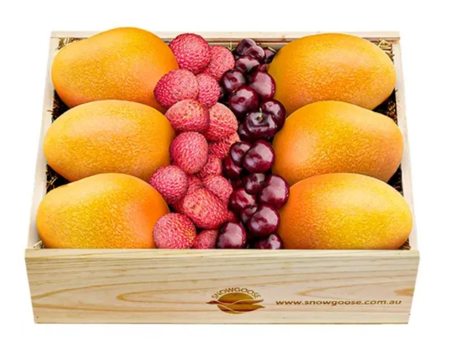 Cherry Lychee & Mango Fruit Box - Snowgoose