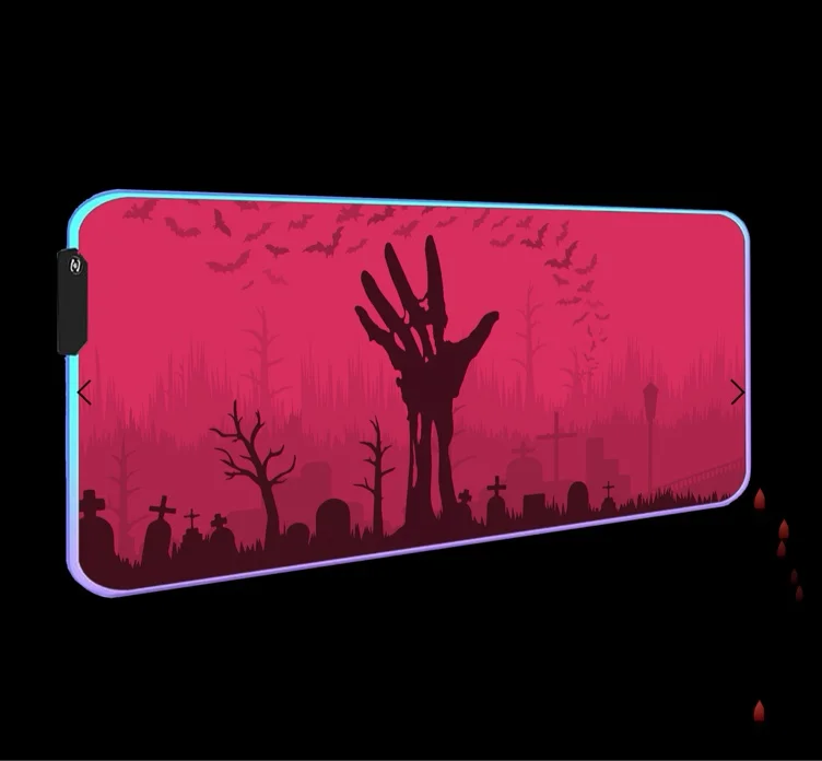 Zombie Hand RGB Mousepads — ZOMBIE TECH GAMING