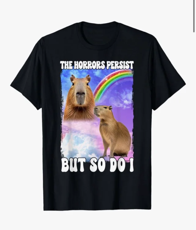 the horrors persist but so do i shirt