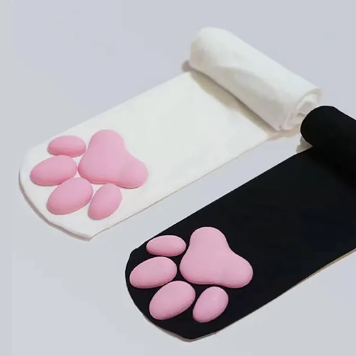  3D Paw Knee Socks (si2304271866755083)