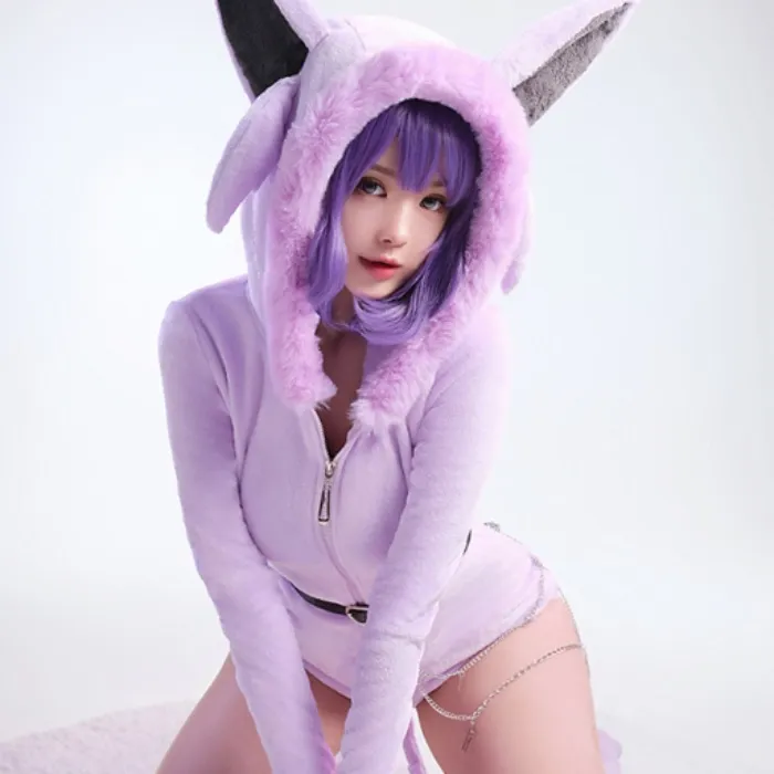  Espeon Cosplay Costume (CS212ESP)