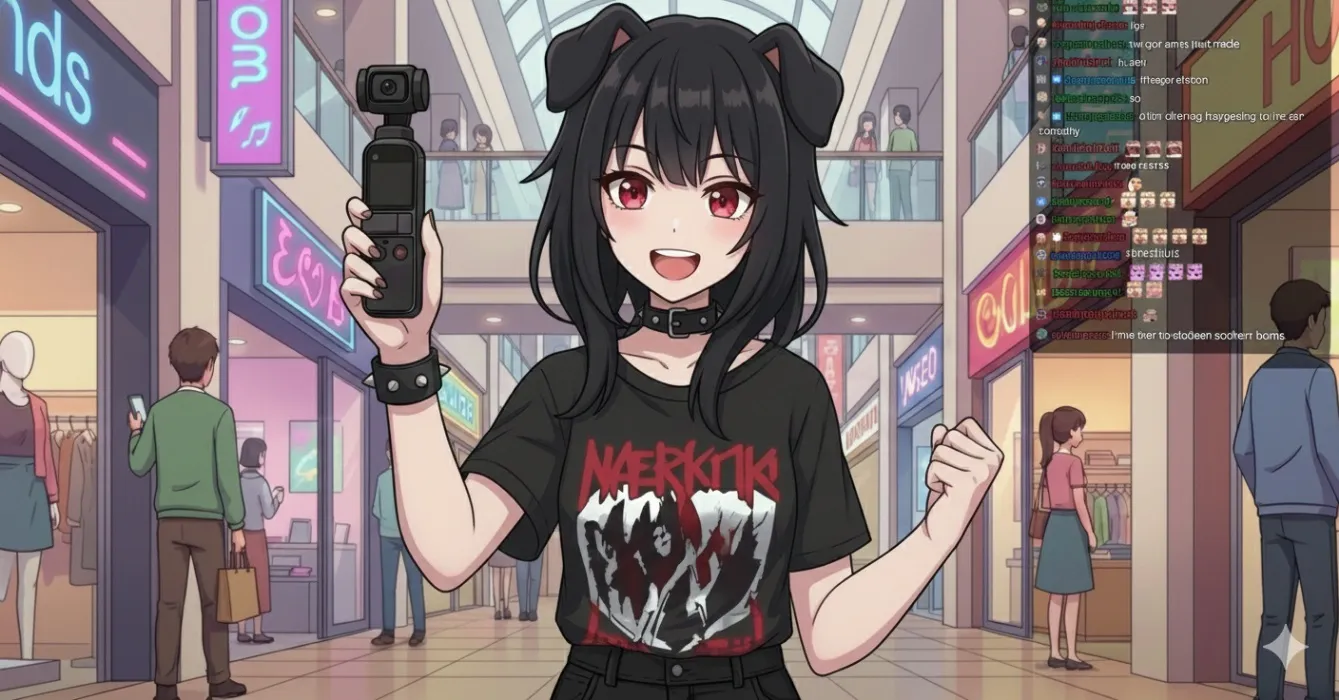 IRL Mall Stream Christmas Shopping!