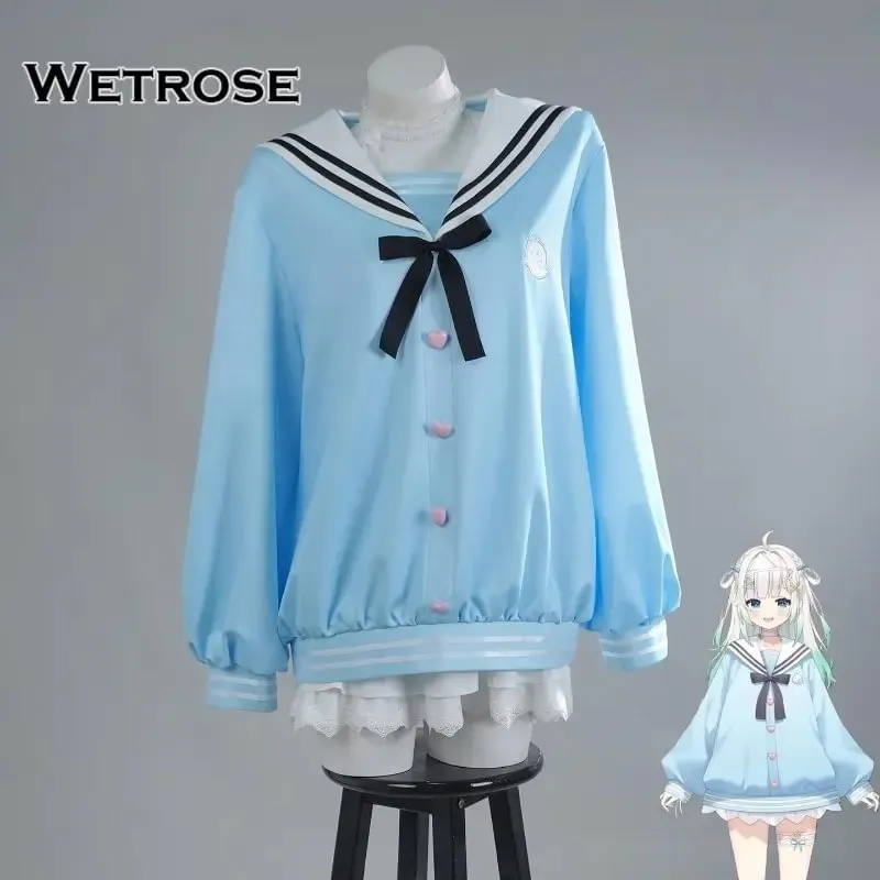 [Wetrose] Pre-Order Vtuber Mint Fantome Urameshiya Summer Swimsuit Cosplay Costume