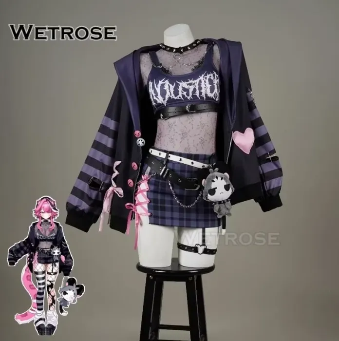 [Wetrose] Hololive EN Raora Panthera Gothera Cosplay
