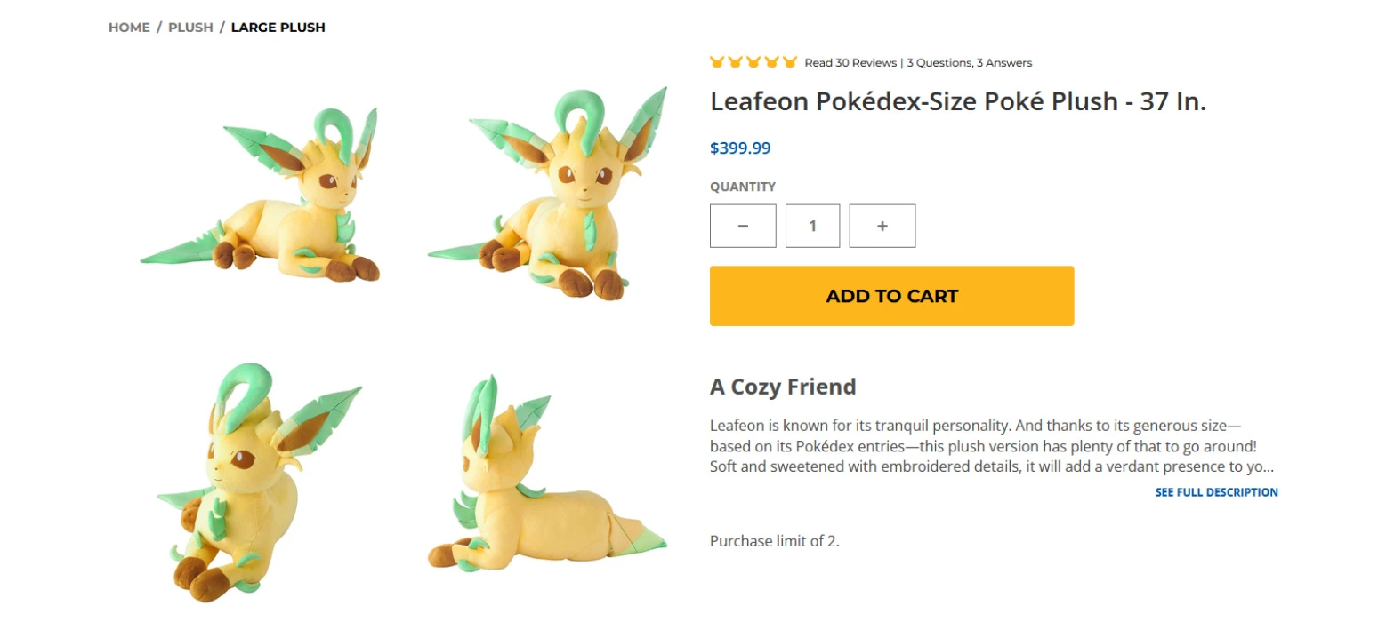 GIANT LEAFEON!!!