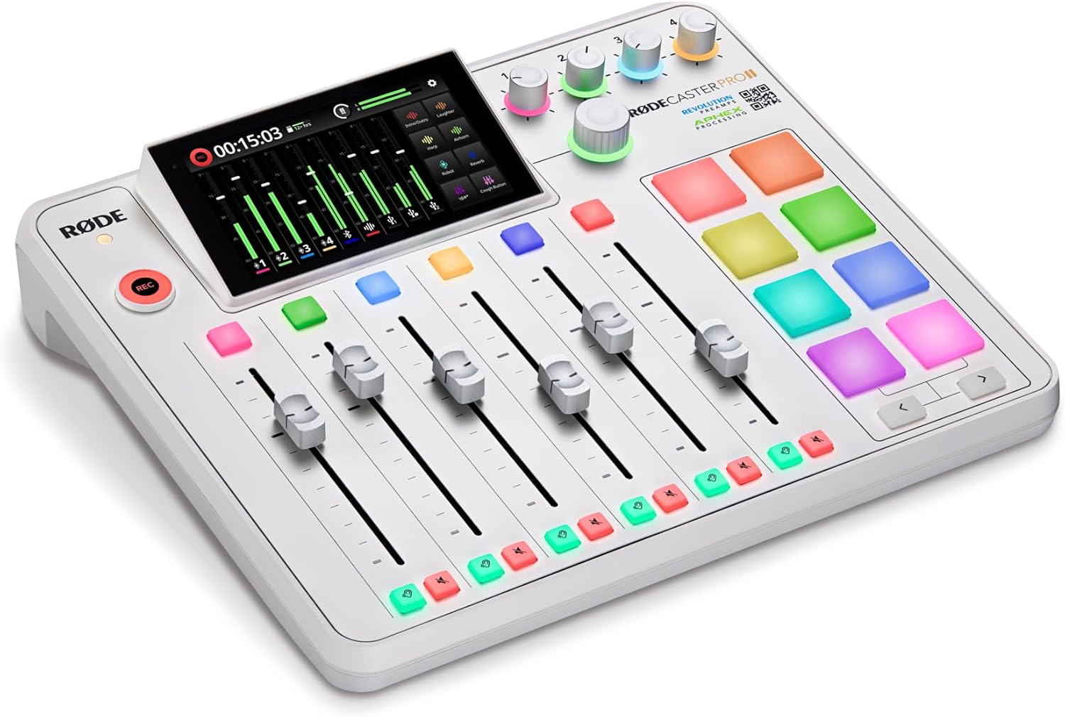 RODE Microphones Road Microphones Road Caster Pro II Audio Mixer White RCPIIW