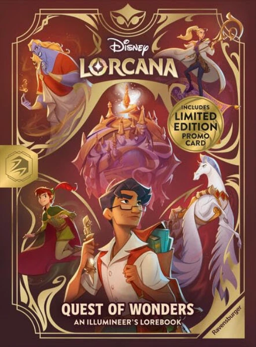 Disney Lorcana Quest of Wonders: An Illumineer's Lorebook 