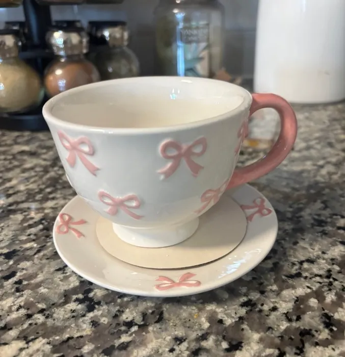 Pink Tea Cup