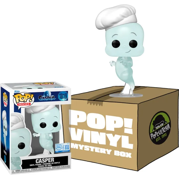 Casper (1995) - Casper (Chef) Mystery Box (Includes Casper & 3 Exclusive Pop! Vinyl Figures)