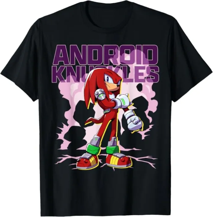 Sonic the Hedgehog: Android Knuckles Camiseta