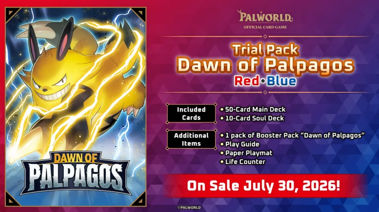 Palworld, Deck - Red And Blue