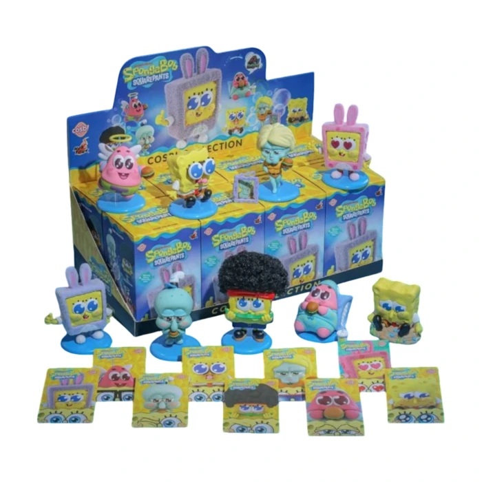 SpongeBob SquarePants - Cosbi Collection Blind Box Hot Toys Figure (Display of 8)