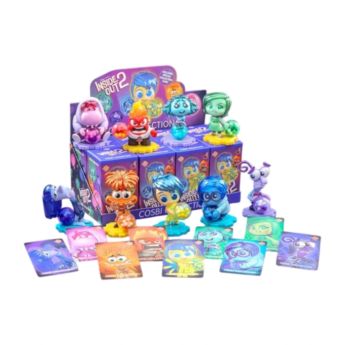 Inside Out 2 - Cosbi Collection Blind Box Hot Toys Figure (Display of 8)