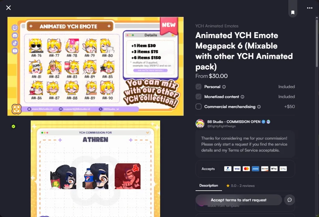 Animated Emote from EightyEightDesign