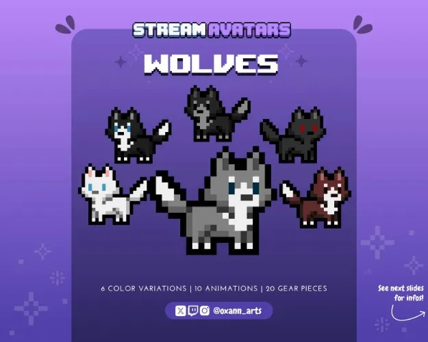Stream Avatars Wolves