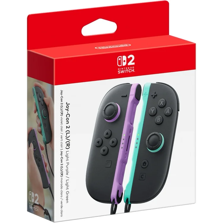 Pastel joycons for Switch 2! 💜💚