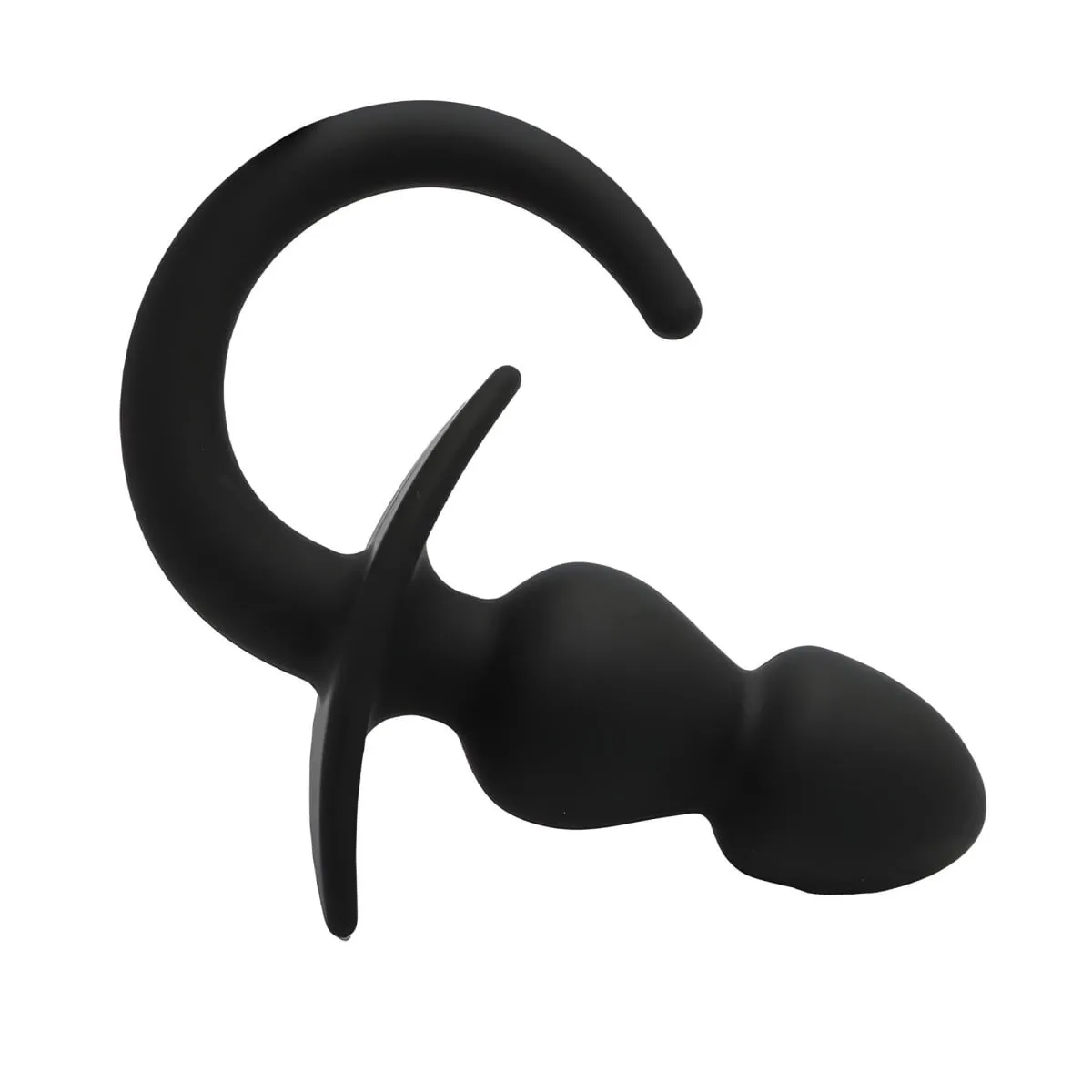     Slave4master Double Dog Tail Plug Black | Gaymegastore – gaymegastore.eu