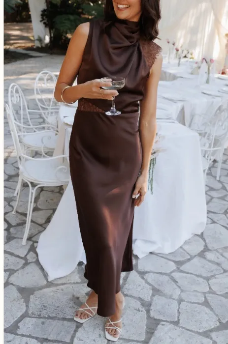 Chocolate dress for events