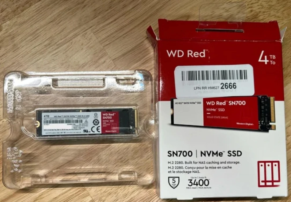 SSD M.2 2280 SanDisk WD Red SN700 4TB