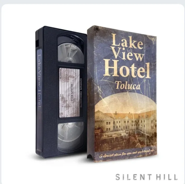 SILENT HILL 2 Lake View Hotel VHS Tape