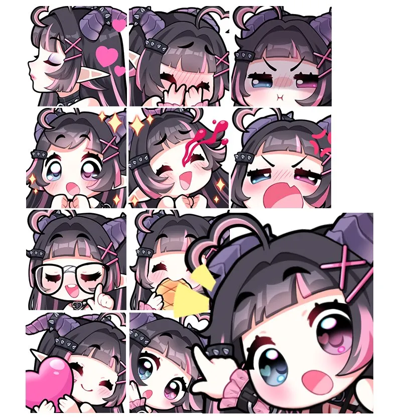 new emotes 🖤