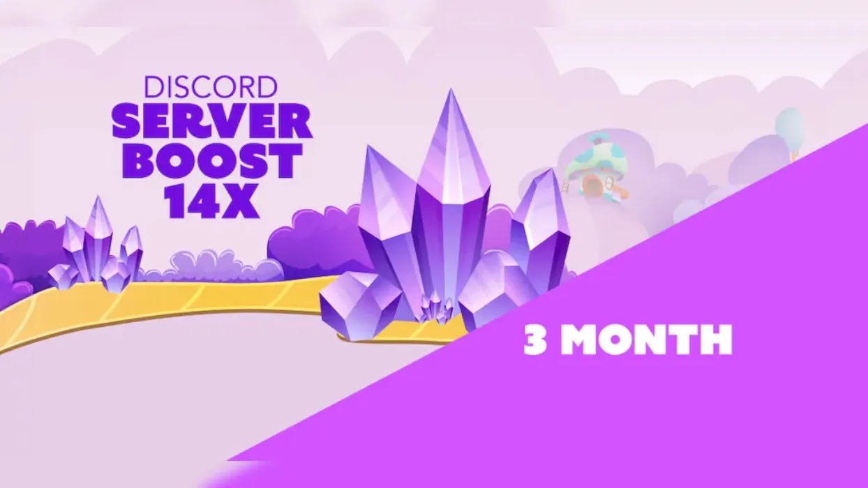 Boost pour améliorer le serveur Discord - Niveau 3 (pour 3 mois)