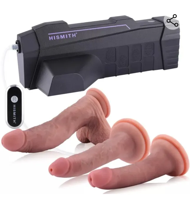 Hismith Lube Launcher 2.0 Pro & Squirting Dildo Set