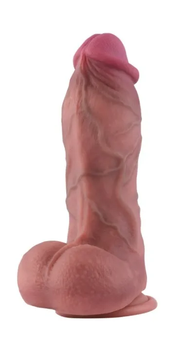Hismith 9.4 in (23.7 cm) Vibrating Dildo with Realistic Girthy Shaft