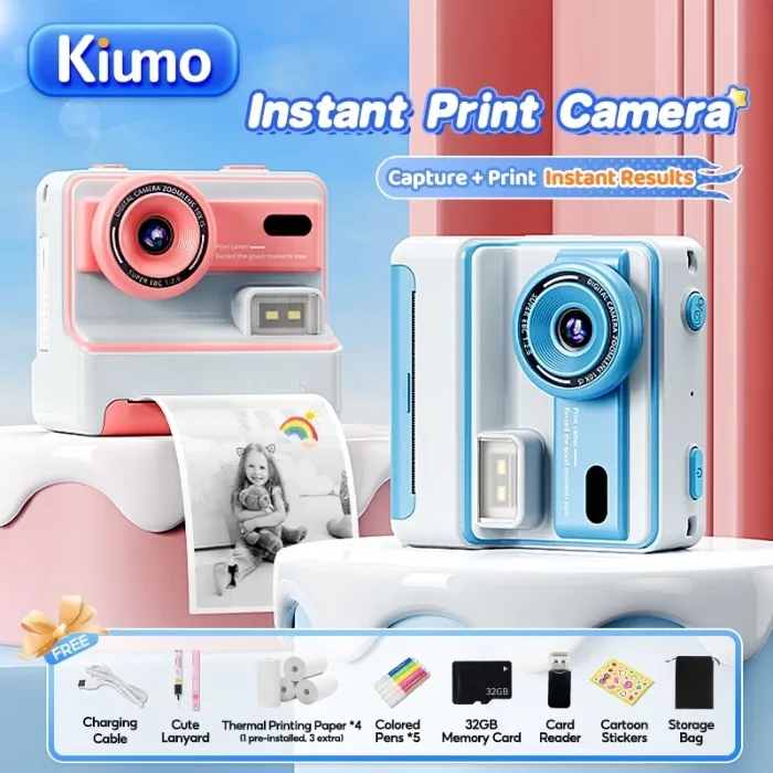 Kiumo Kids Camera Instant Print