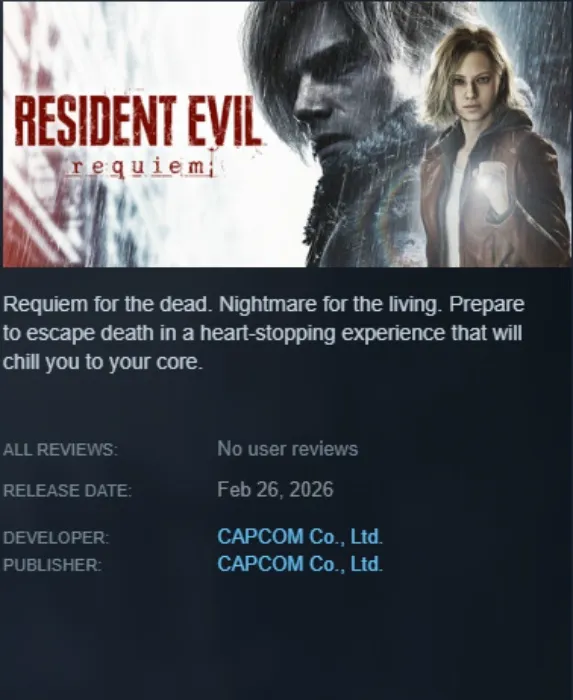 Resident Evil Requiem