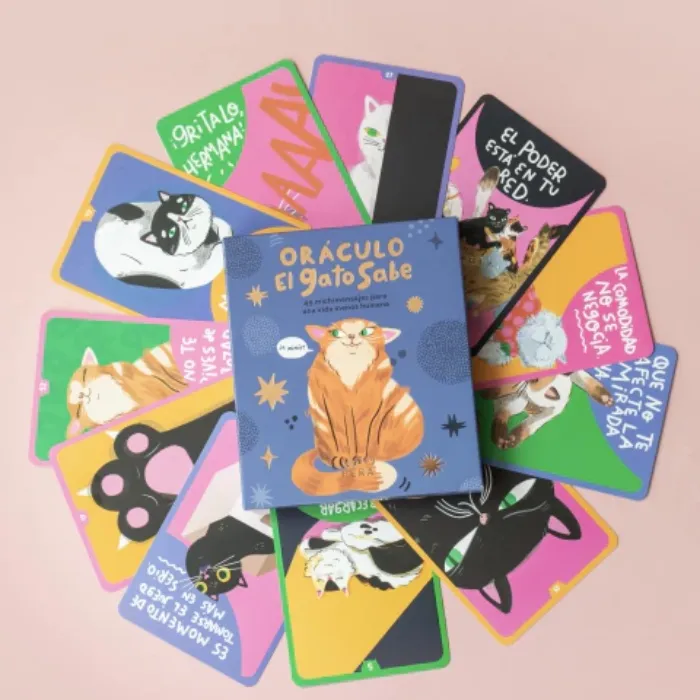 'El gato sabe' Oracle deck