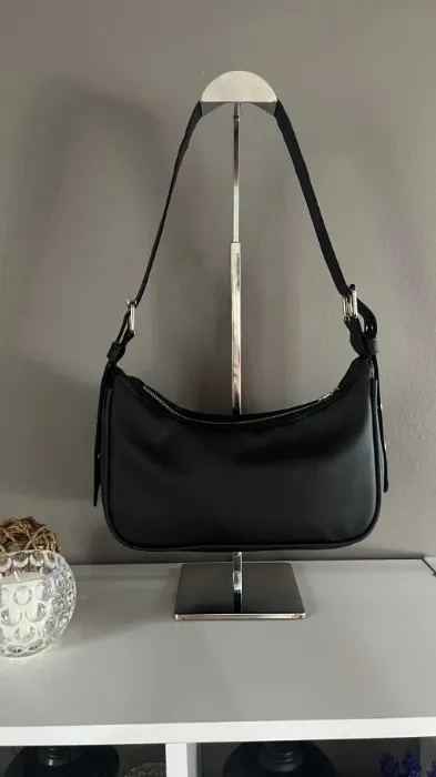 black baguette mini bag 