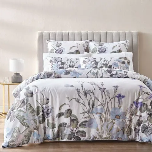  Elysian Floralia Cotton Quilt Cover Set Floral Print