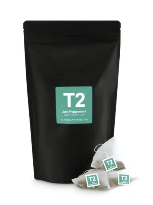 T2 Tea Just Peppermint Herbal Tea Bags