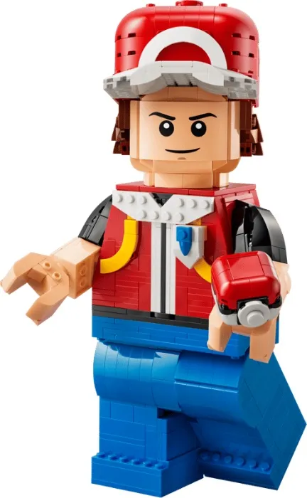 Up-Scaled Red Minifigure