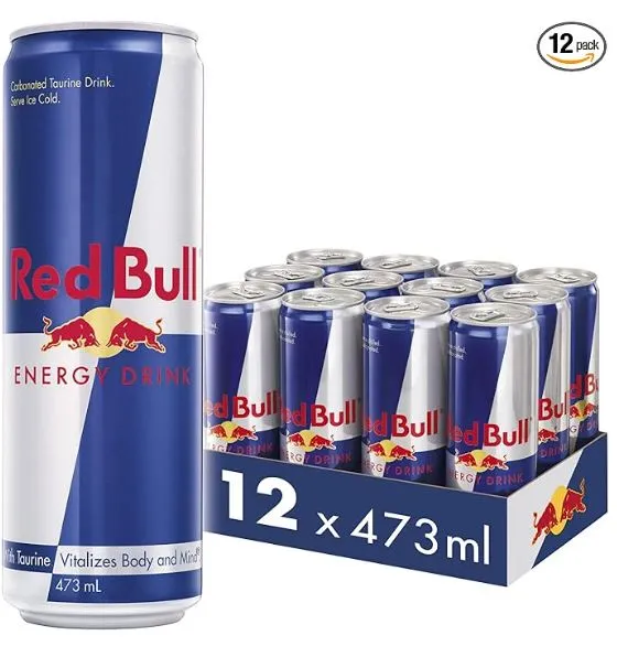 Red Bull Energy Drink 473 ml (12 Pack)