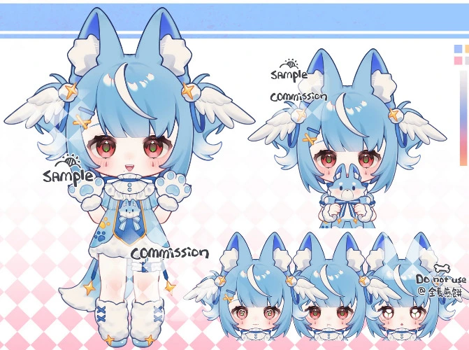 Cutest Chibi Model Commission