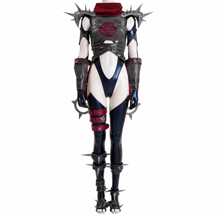 【Nekocos】Game Rivals Invisible Woman Susan Storm Malice Cosplay Costume | Custom-Tailor - Full Set+Wig / XS