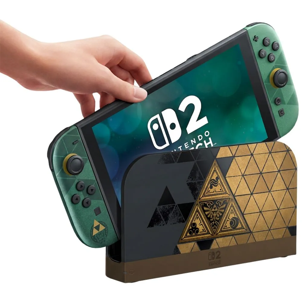 Nintendo Switch 2 The Legend of Zelda 40th Anniversary Edition Console