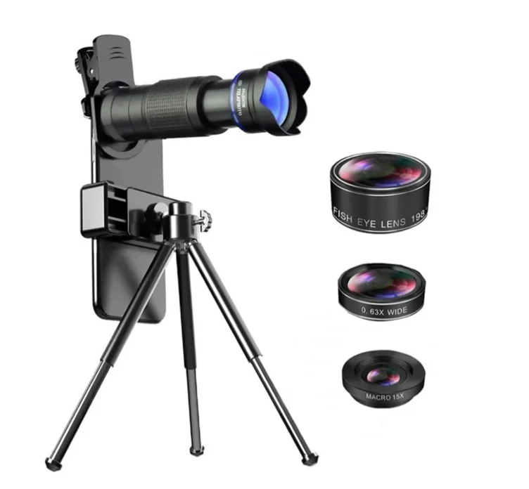 Phone camera lens kit