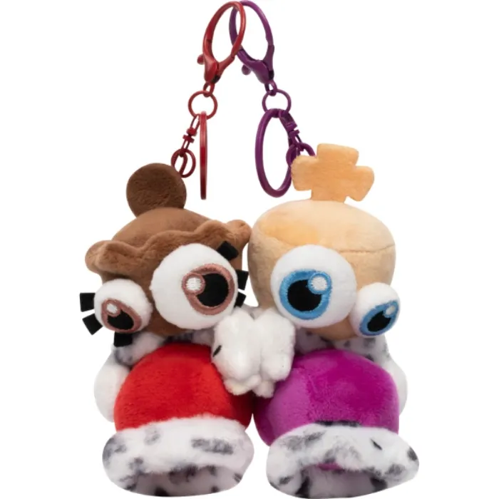 Kinger & Queenie Magnetic Plush Keychains