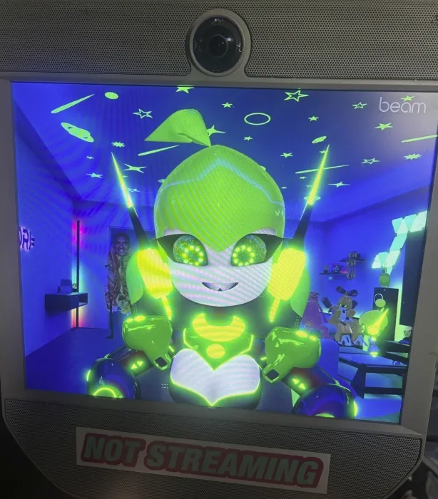VTuber Research Club robot slot for meet & greets