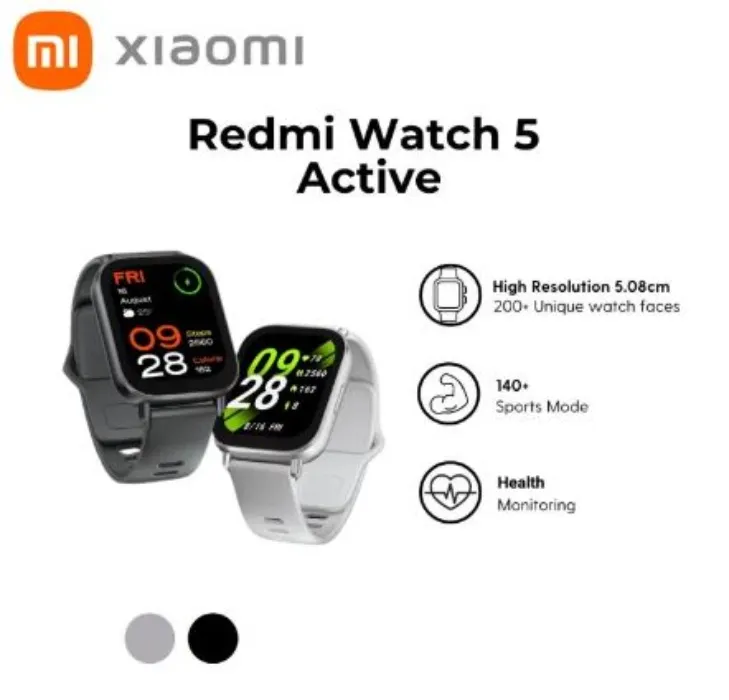 Xiaomi Redmi Watch 5 Active Smartwatch